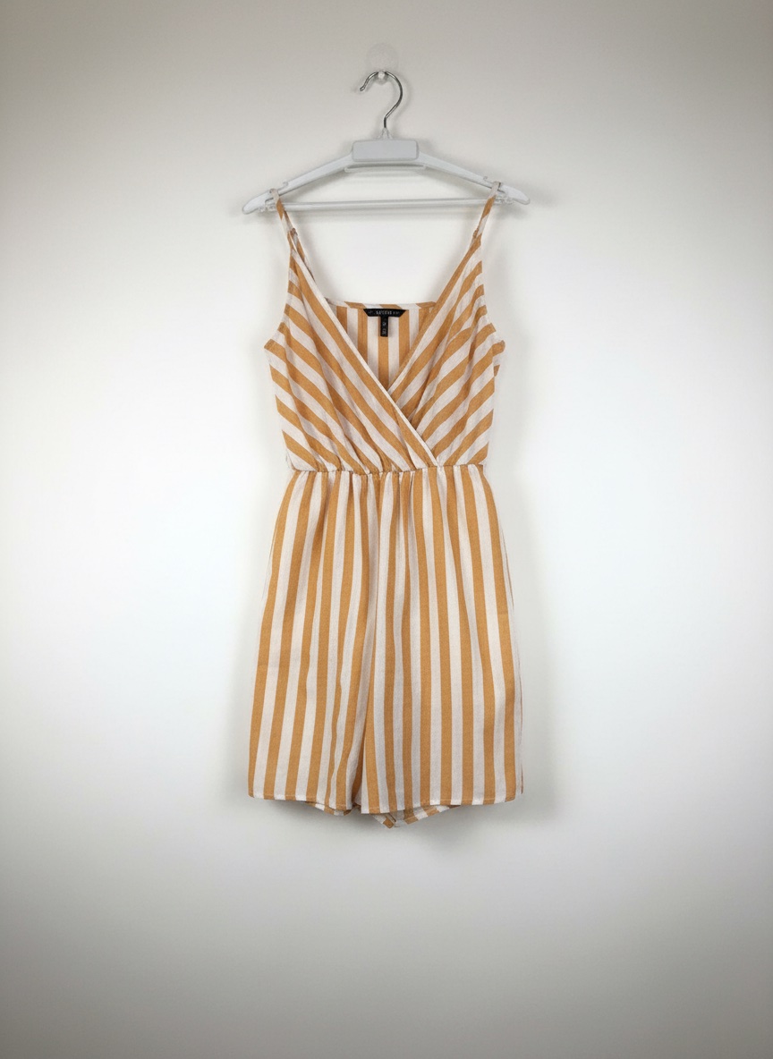 Robe courte orange