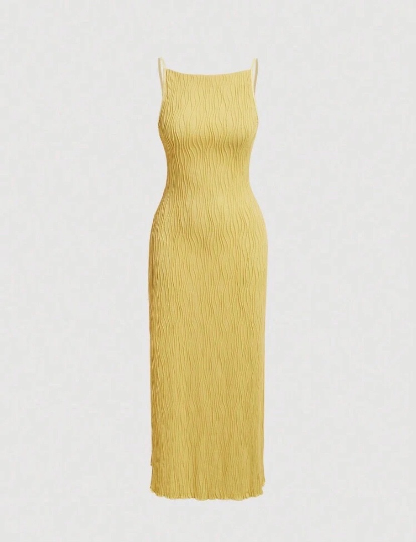 Robe jaune 