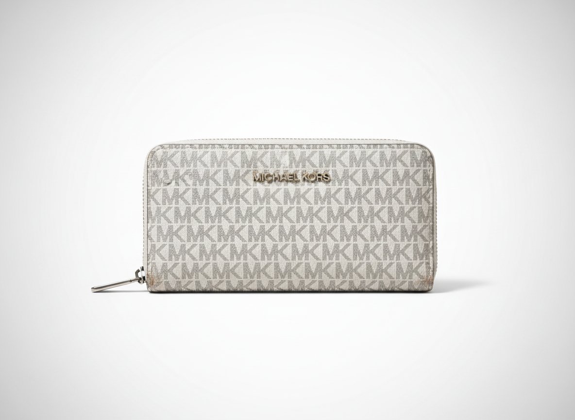 Grand portefeuille Jet Set Travel de Michael Kors, état moyenne 