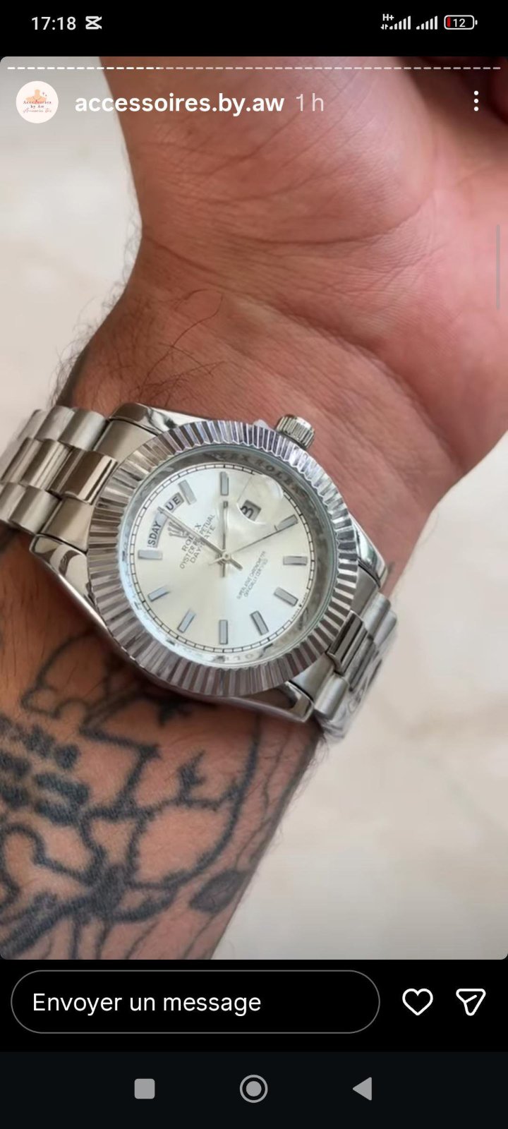 Montre homme Rolex ( 