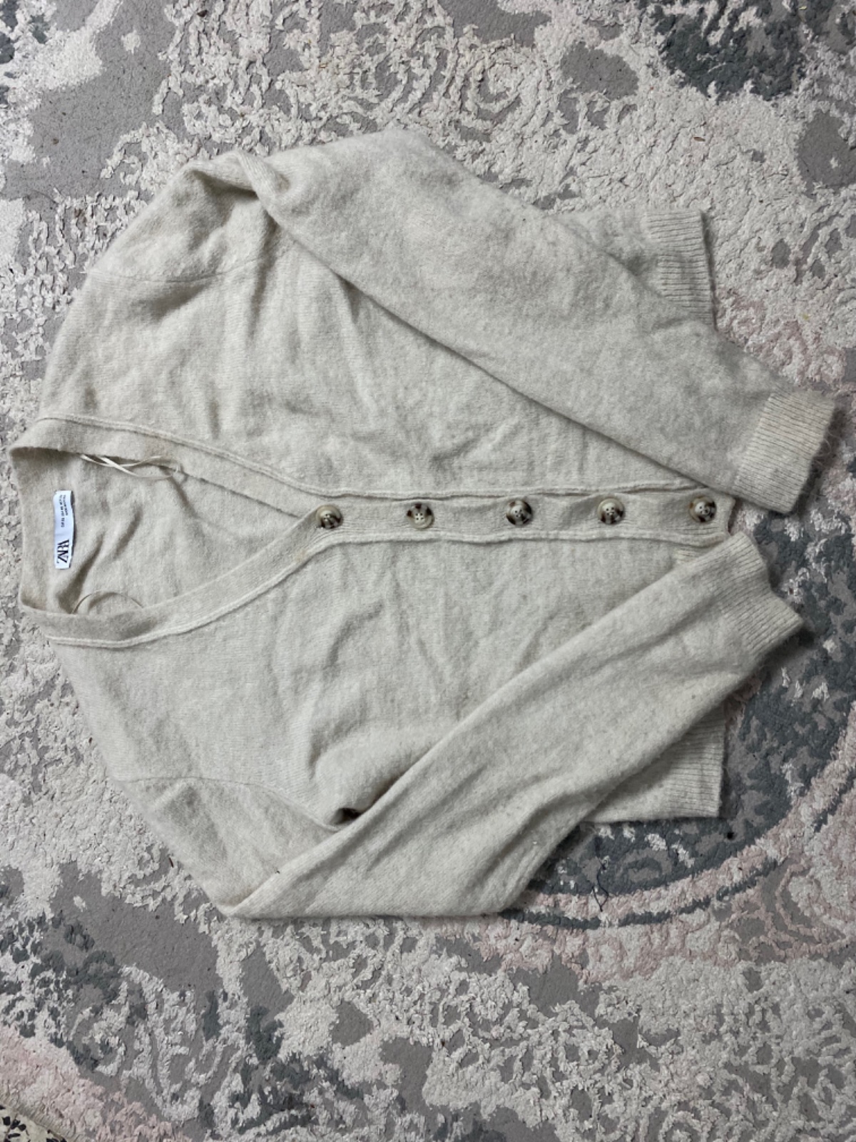 Gilet beige ZARA
