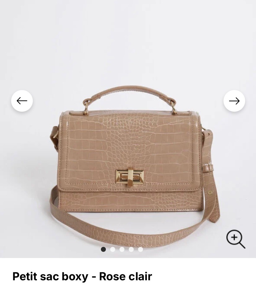 Sac à bandouliere PIMKIE beige rosé