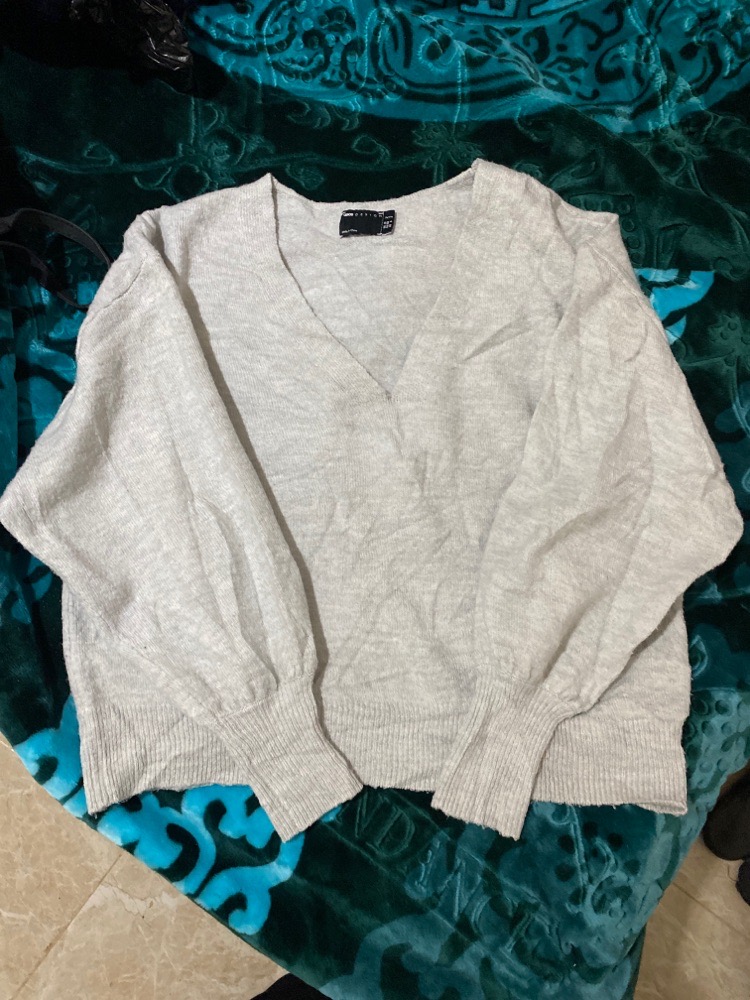 Pull oversized gris clair asos🤍