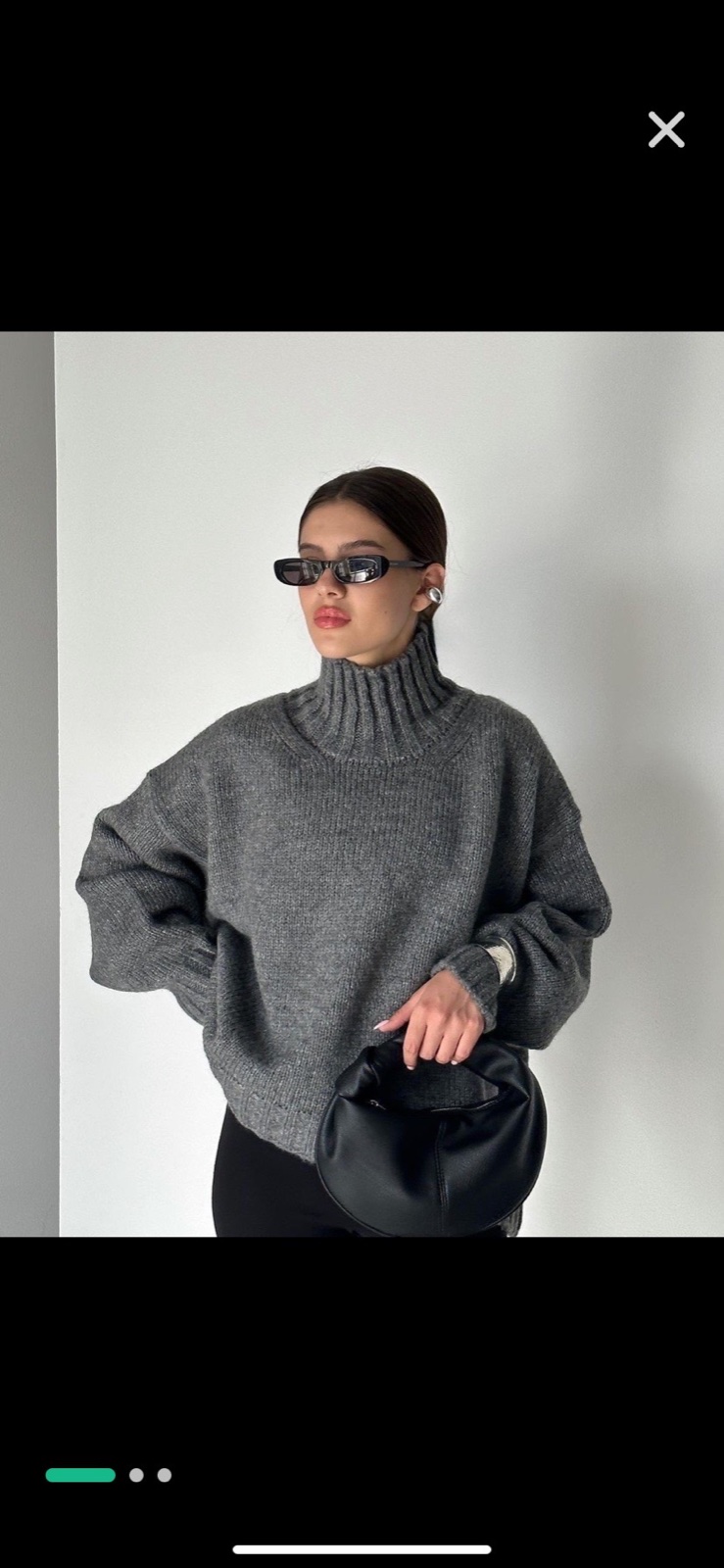Le fameux pull gris H&M❤️Oversized