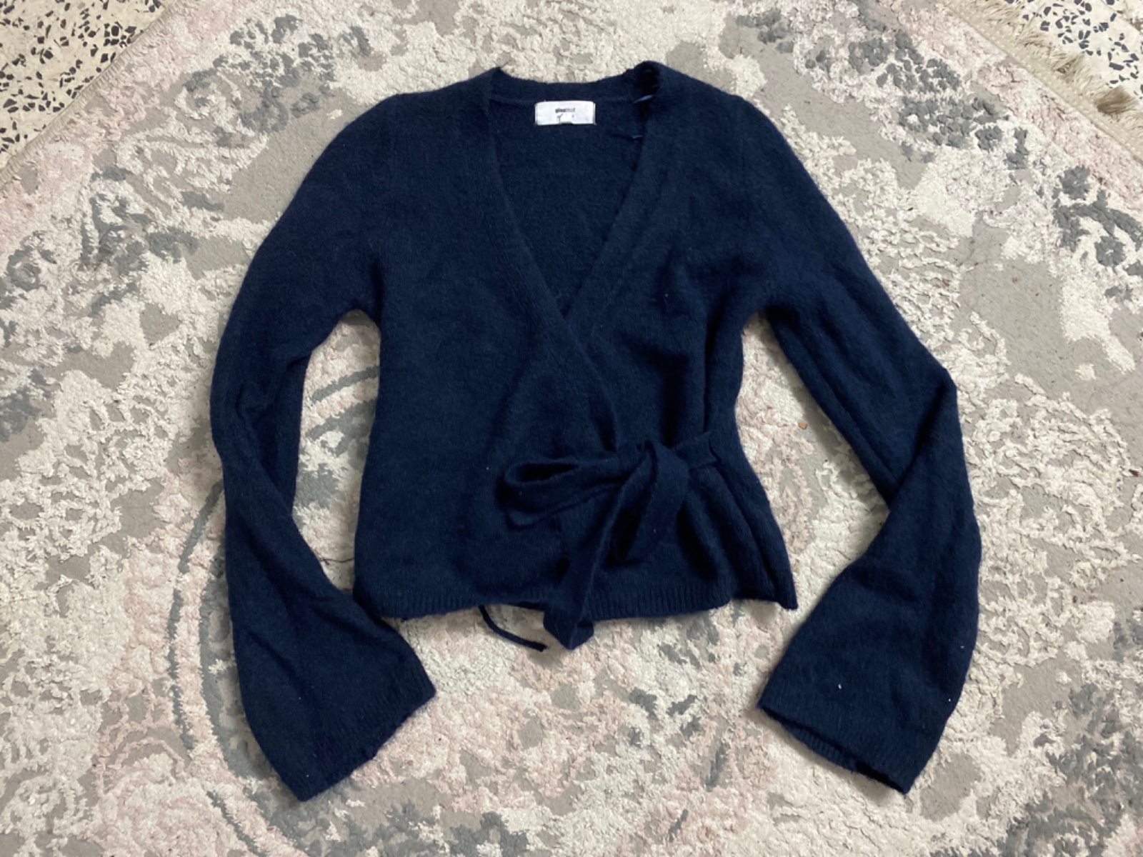 Pull bleu taille sm