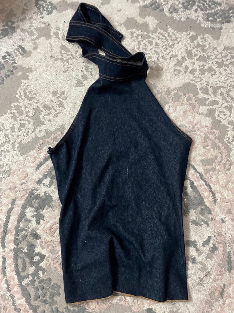 Top Bleu jean like