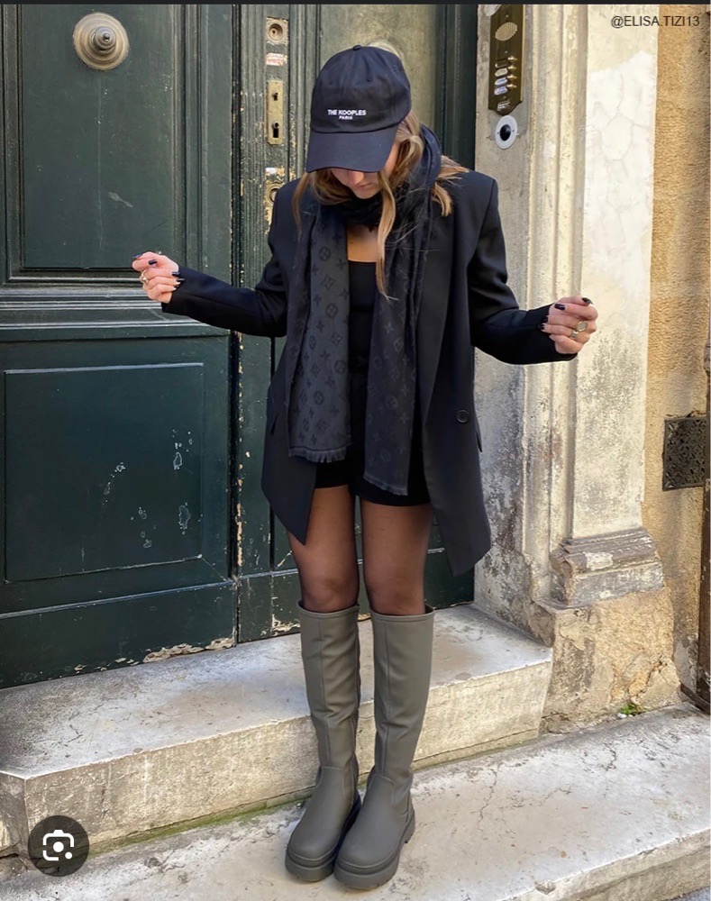 Bottes Tendance Kaki STRADIVARIUS🍁🍂autumn must have