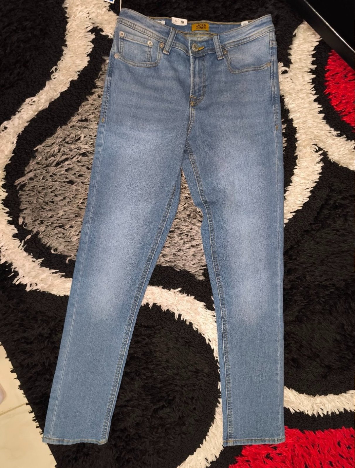 Jean Jack & Jones Slim Glenn Bleu – Neuf avec étiquette