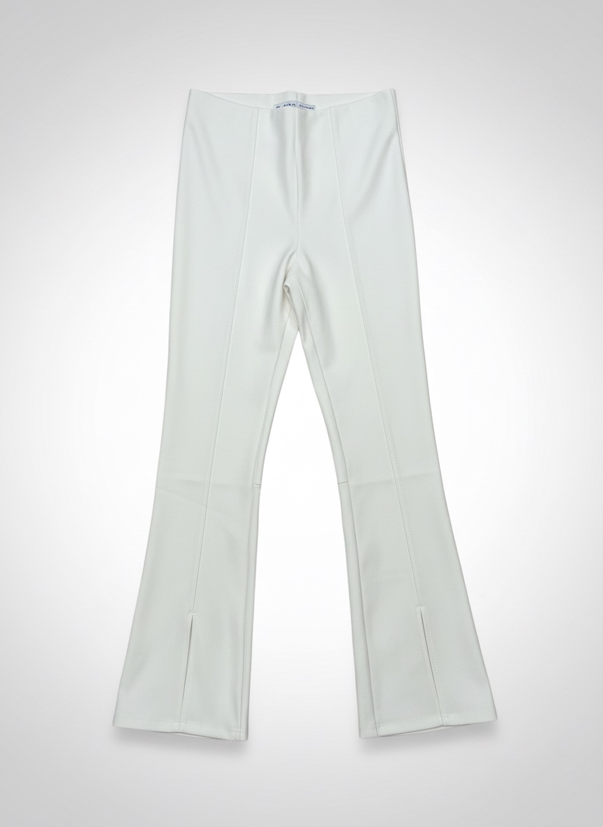 Pantalon bershka blanc cassé