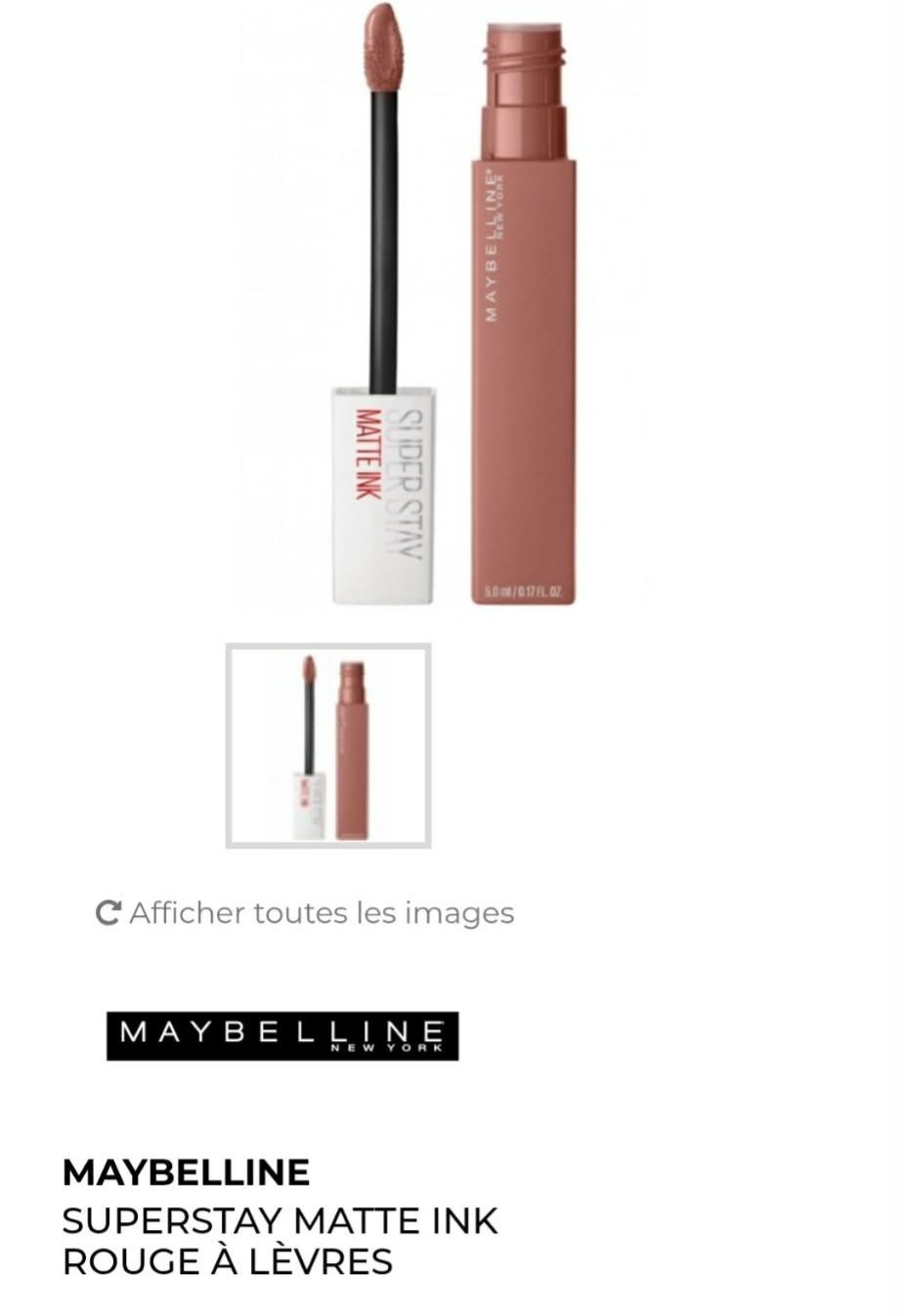 MAYBELLINE Superstay Matte Ink Rouge à lèvres