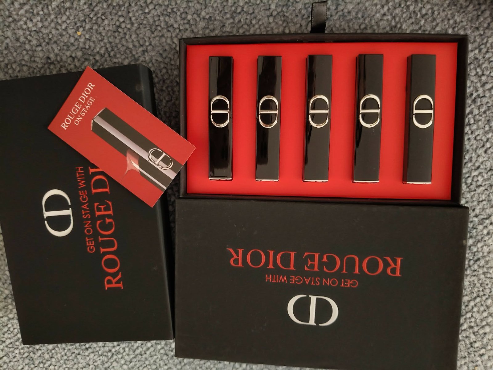 Pack Rouge à lèvres 💄 Dior Rouge à lèvres ultra longue tenue - fini brillant - hydratation 24 h
