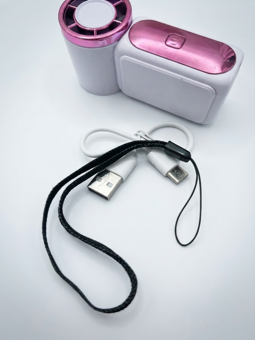 Mini fan with cable /rechargeable 