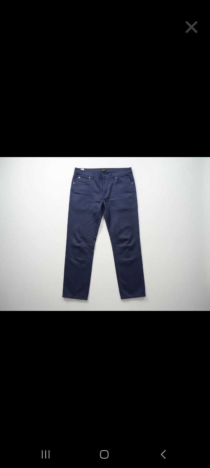 Pantallon crêpe satin