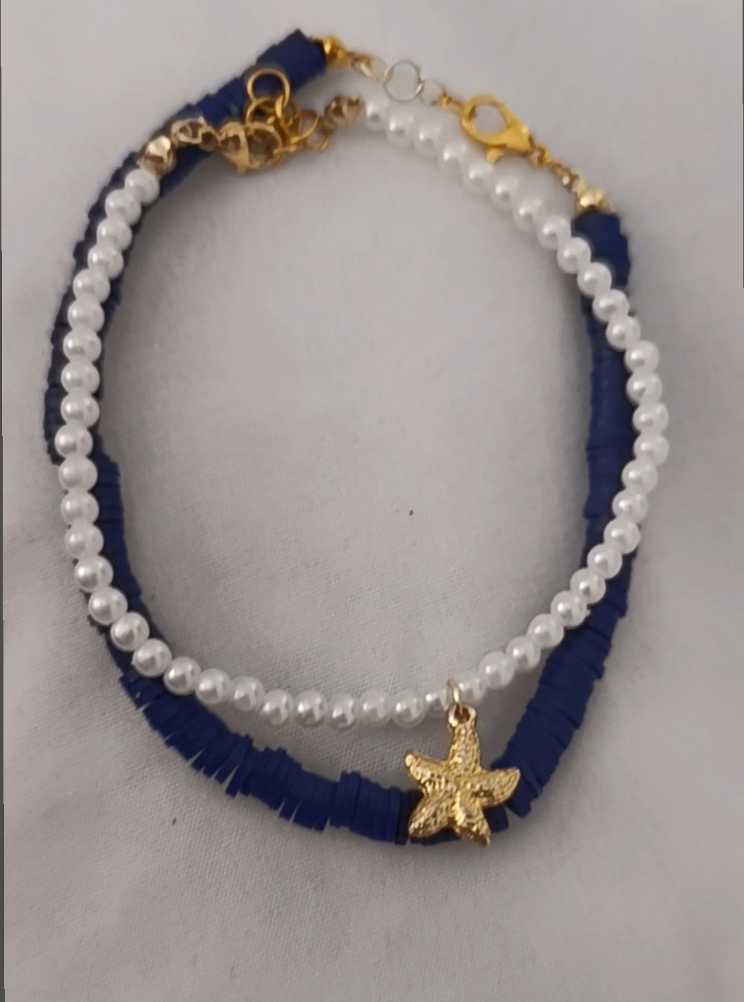 2 bracelets cheville inoxydable 