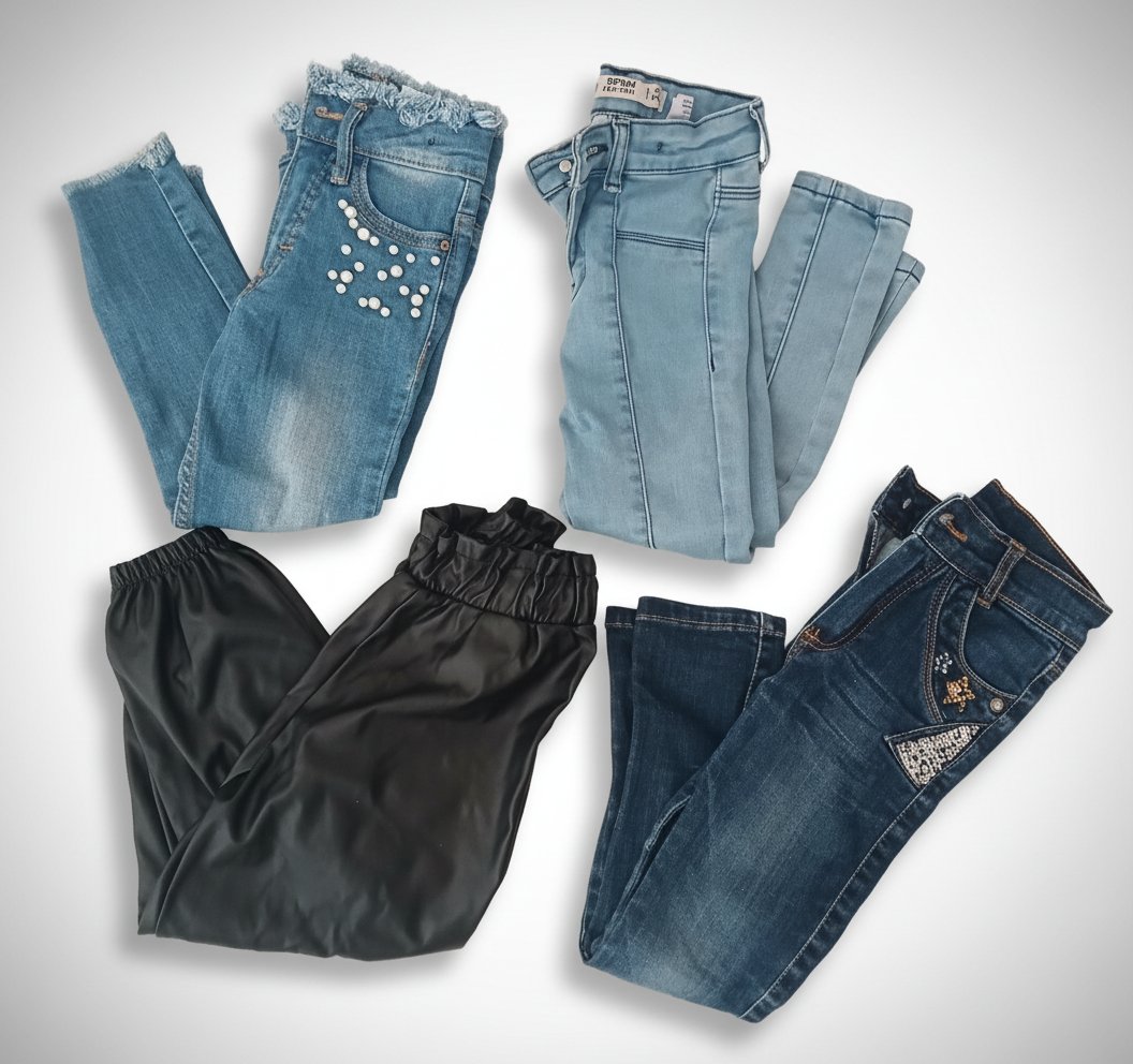 Lot 4 pantalons enfant 4 ans