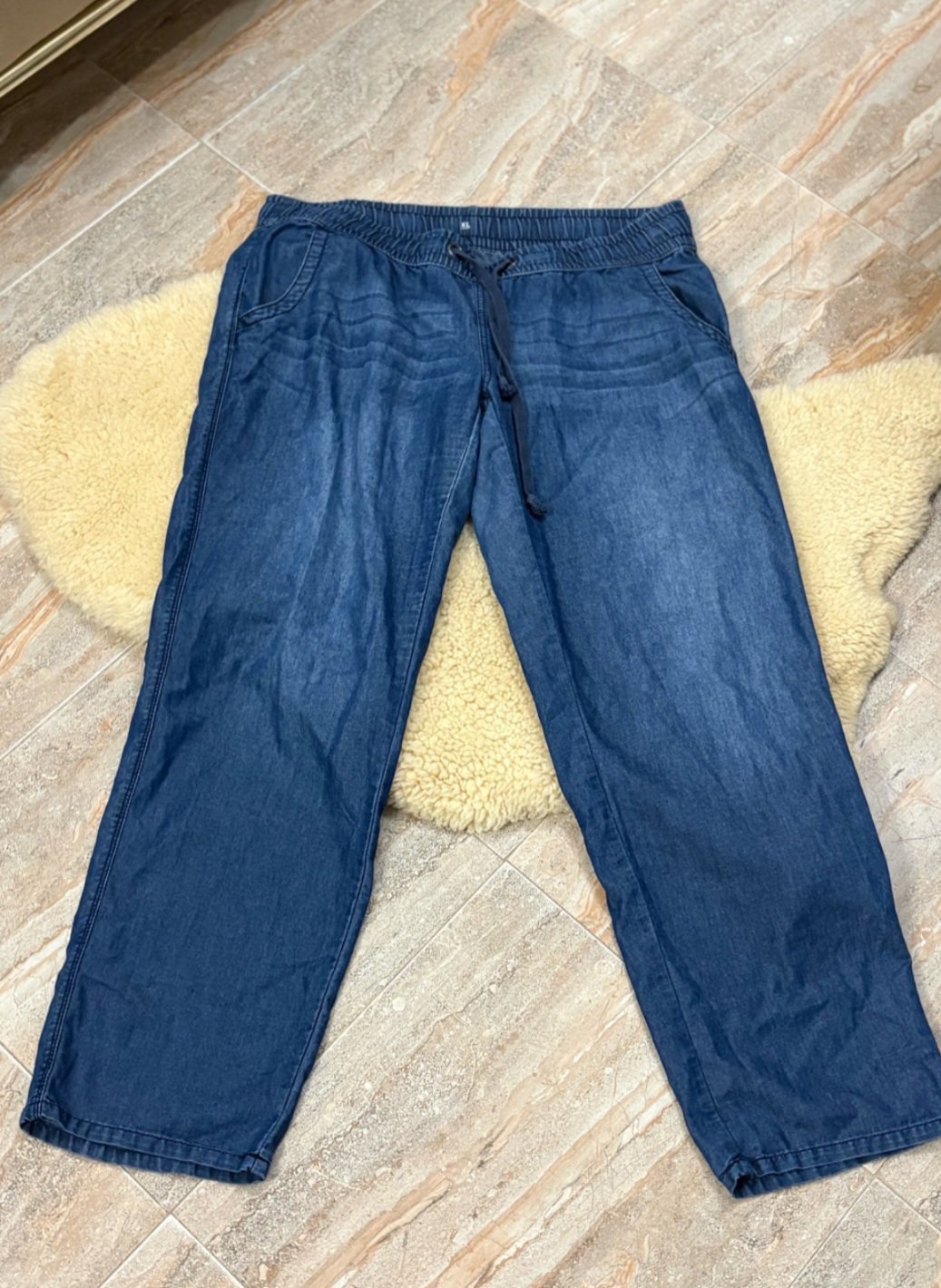 Pantalon djean large
