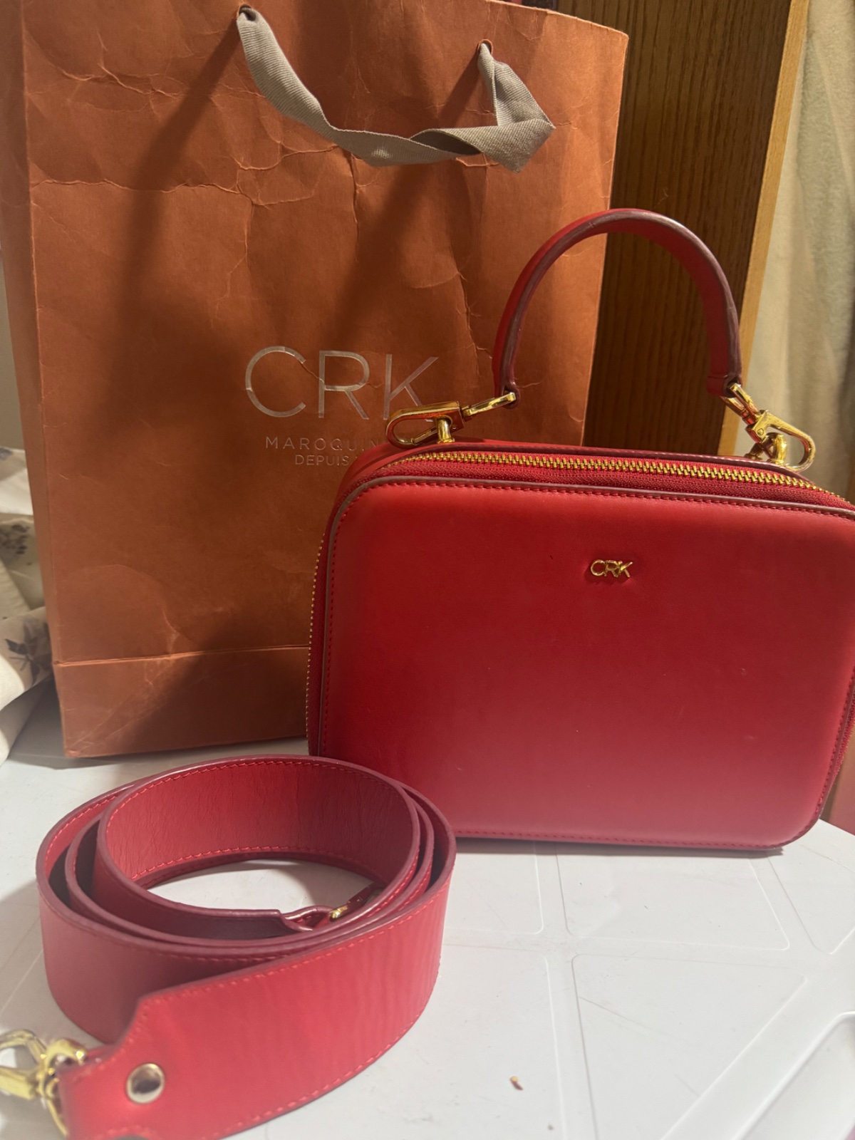 Sac crk rouge 