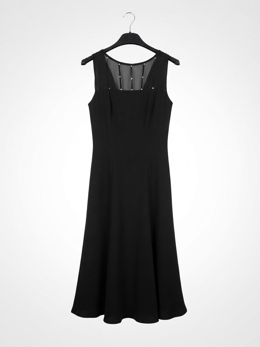 Robe noire chic