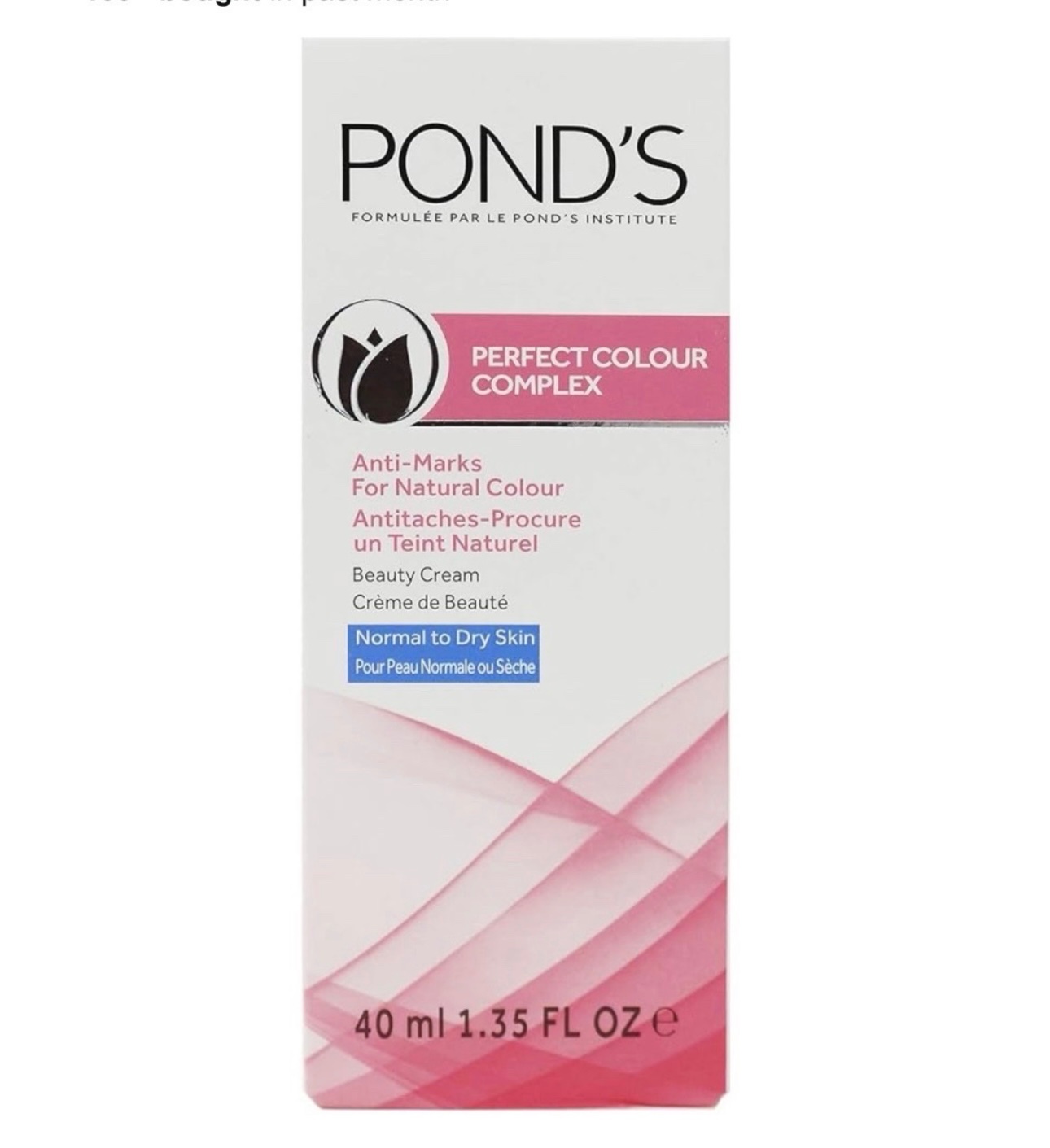 🔥🔥crème de beauté Pond's Perfect Colour Complex,🔥🔥 conçue pour réduire les taches brunes.Elle est spécifiquement formulée pour les peaux normales à sèches afin de leur donner un teint uniforme et éclata