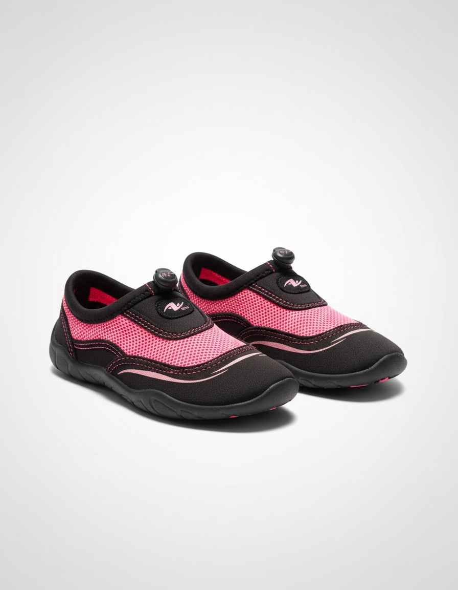 🔥Chaussures aquatiquesggg 🔥de la marque Athletic Works pour enfants, de couleur rose et noir.🇨🇦🇨🇦 Pointure 29 /30 