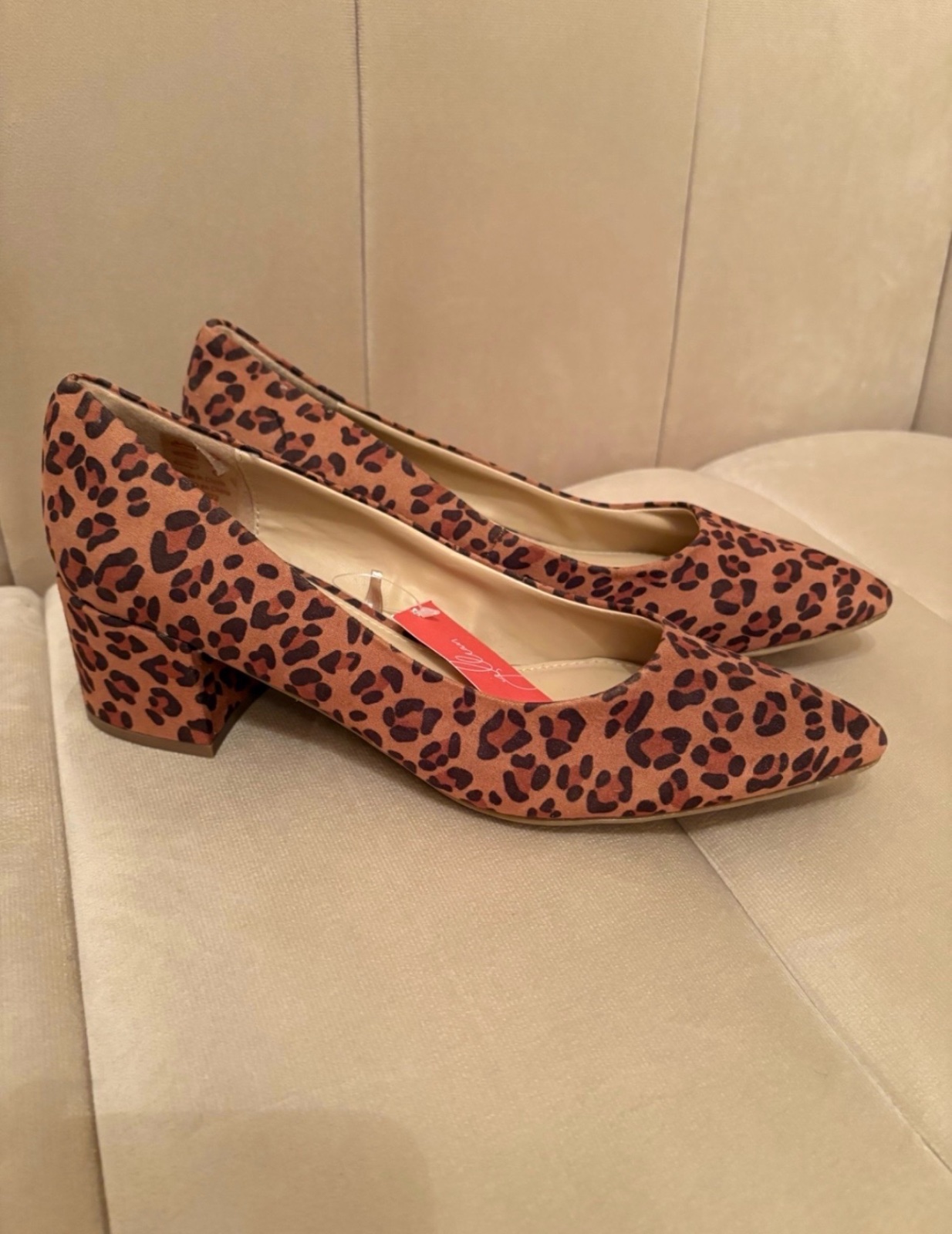 🔥🔥Escarpins Joe Fresh 🇨🇦à motif léopard avec un bout pointu  Pointure 38,5 /39 