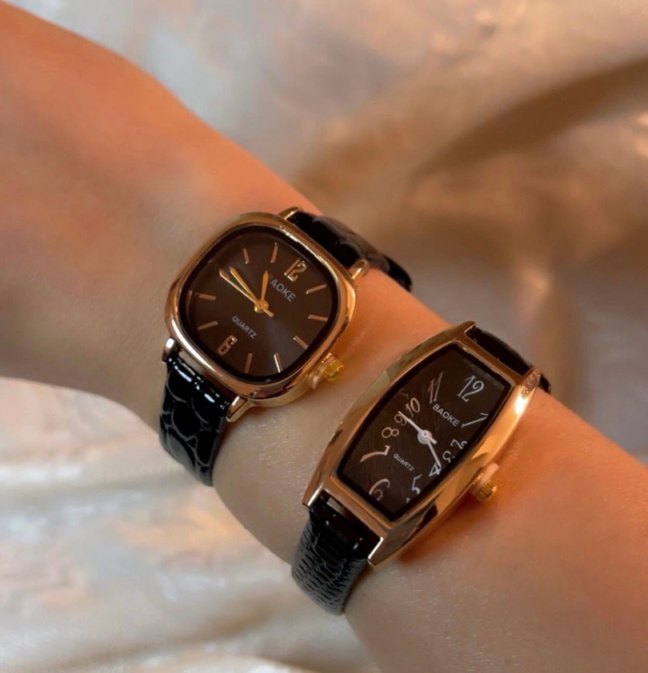 Les deux montres 