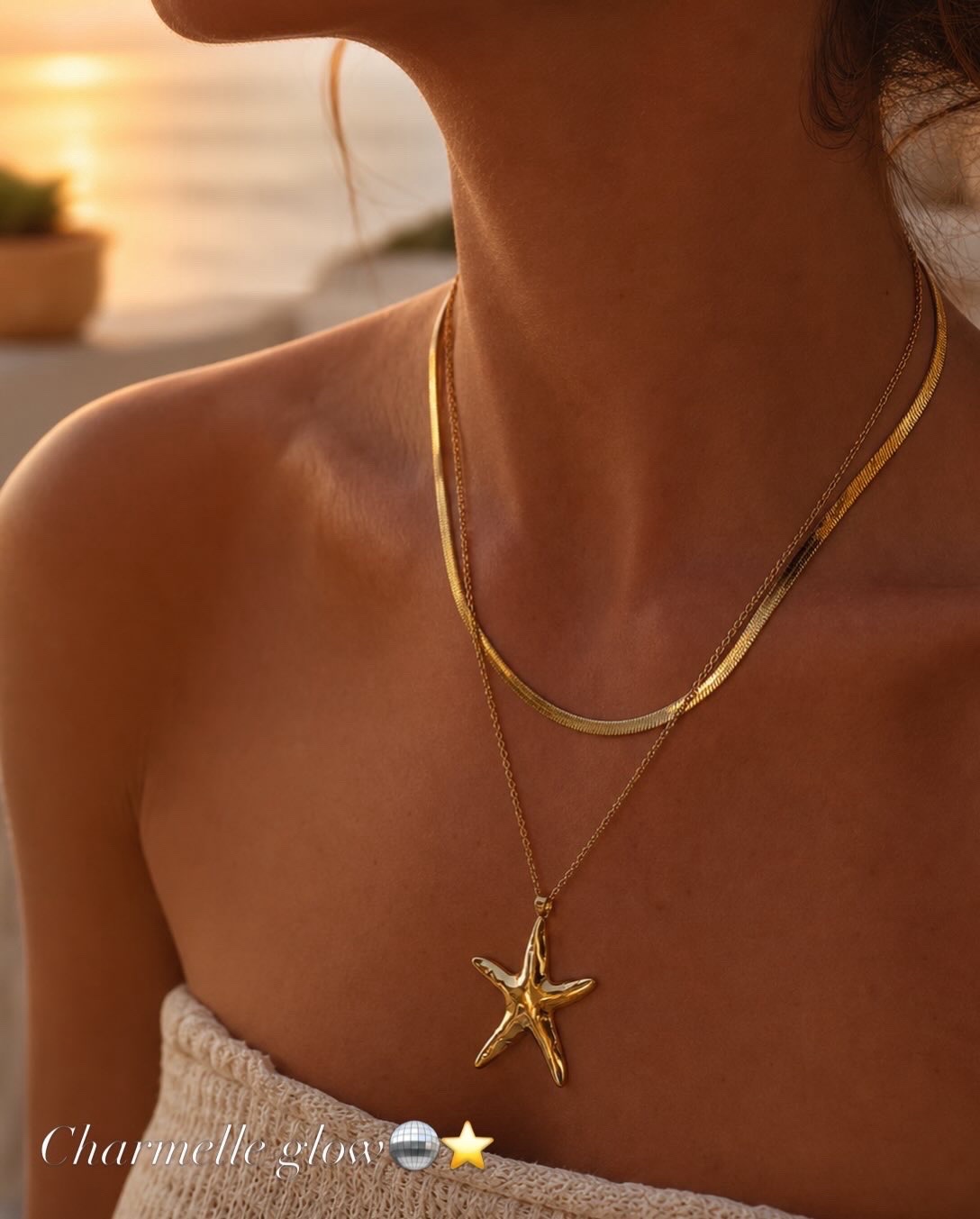 Collier double☀️⭐️🏖️