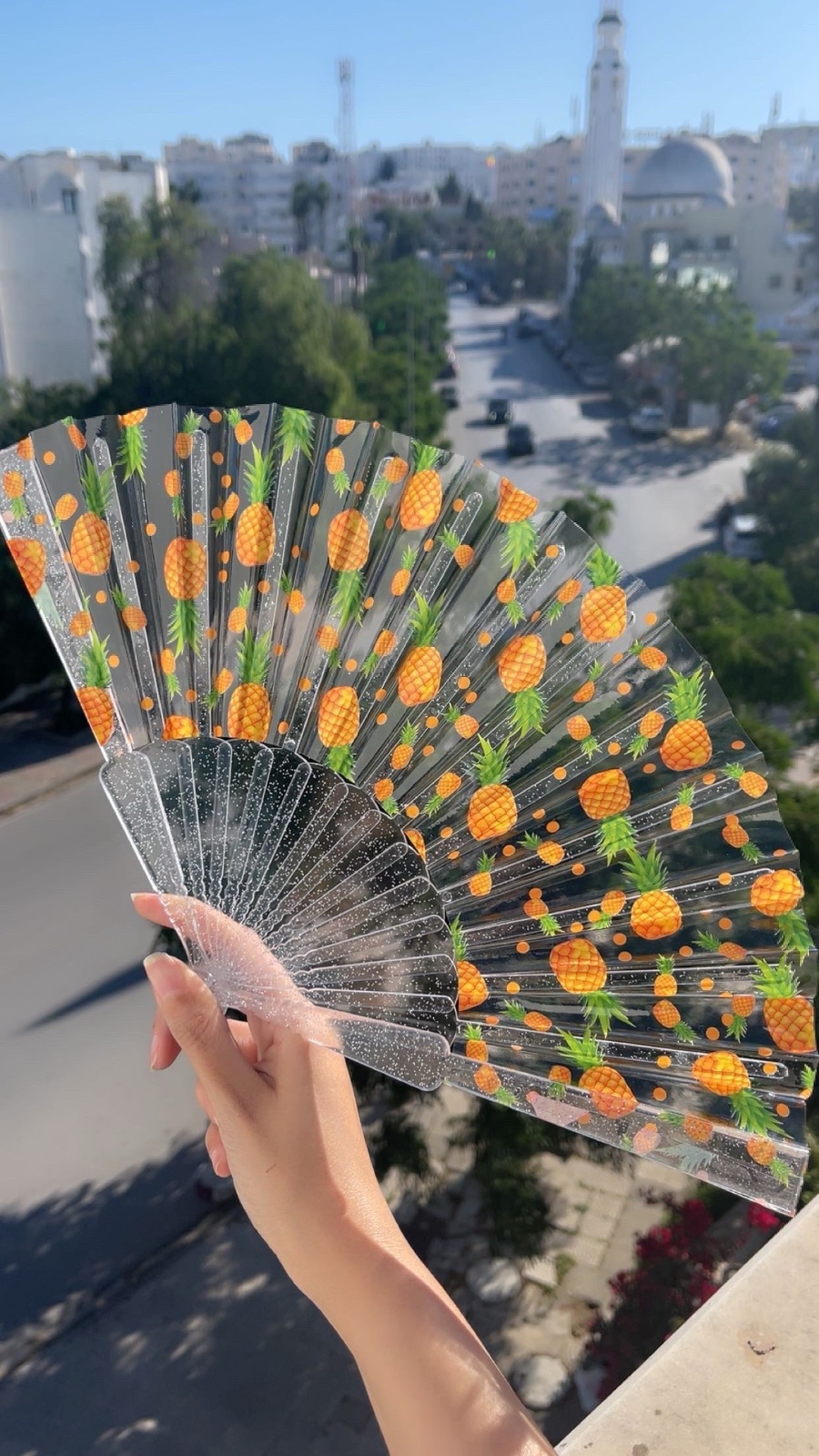 Eventail tendance 🪭🍍🧡
