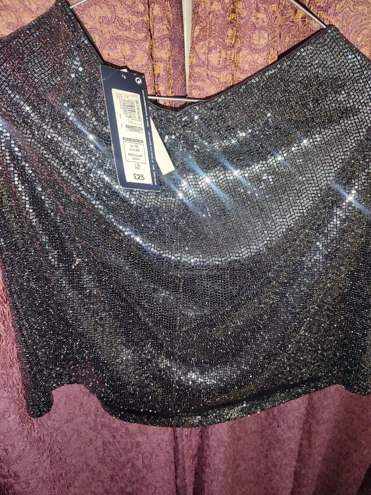Jupe sequin à paillettes 