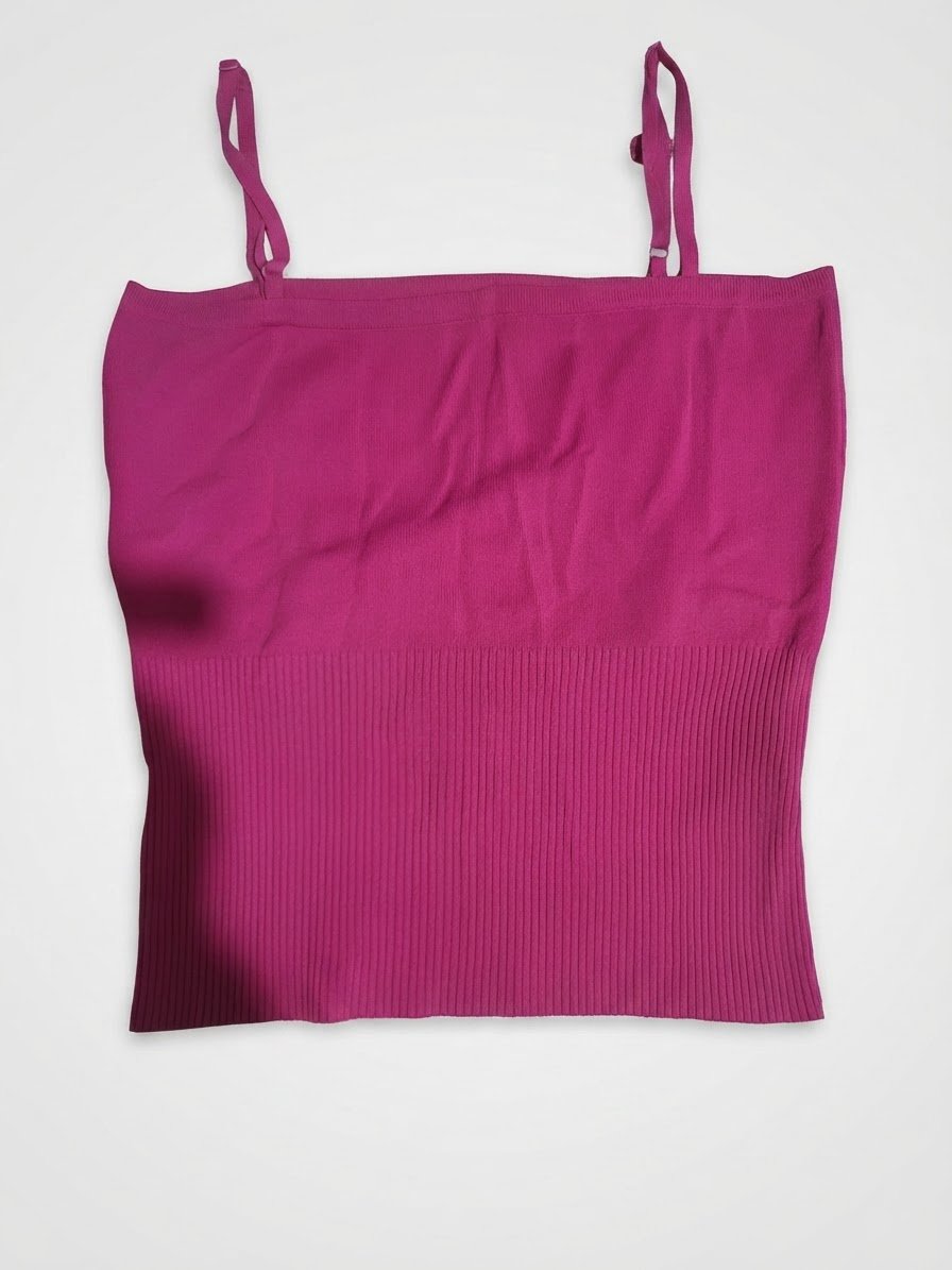 Crop top fushia