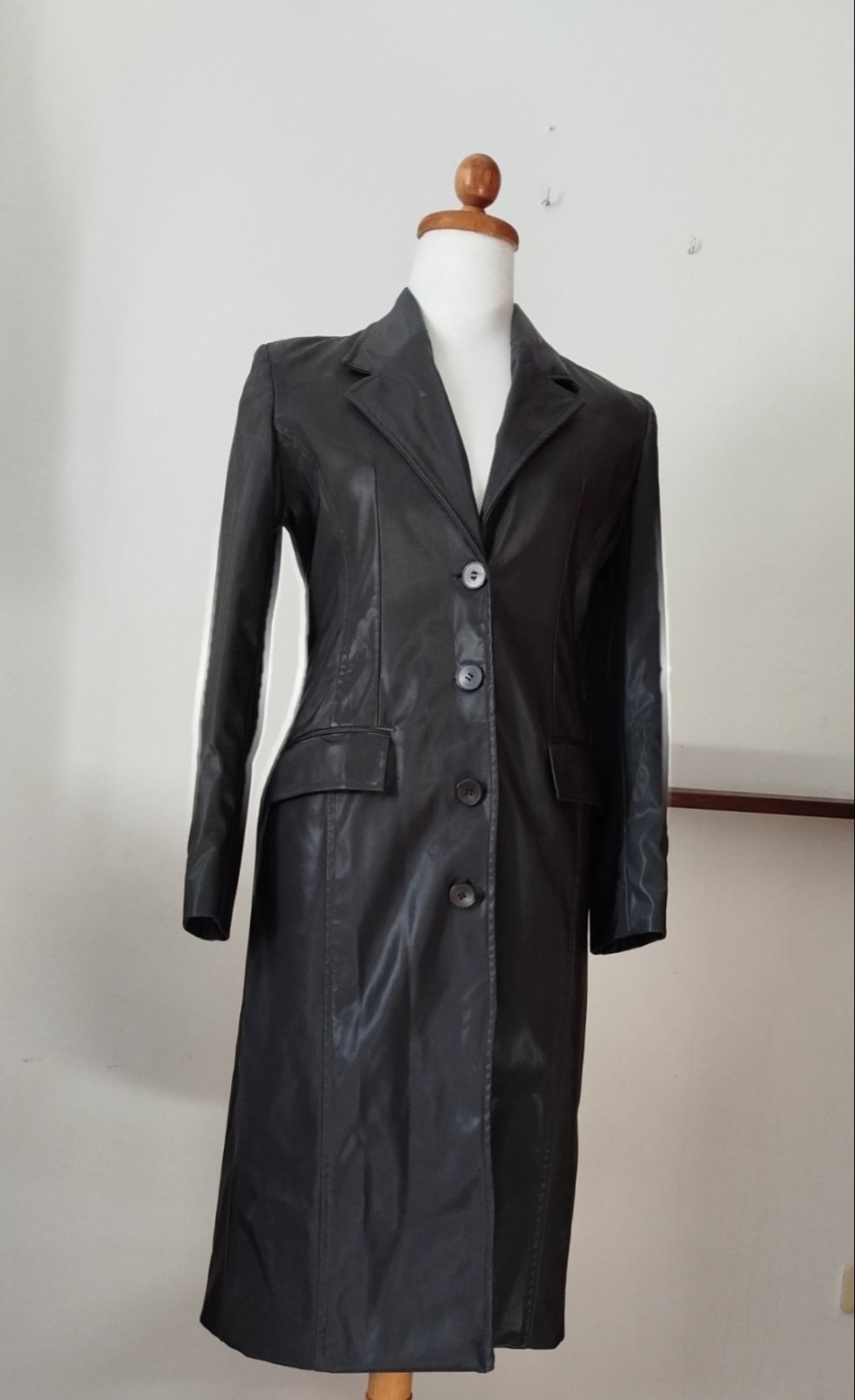 Beau manteau cuir
