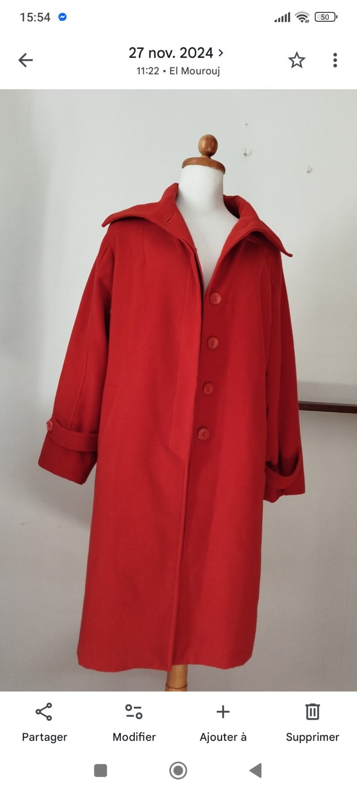 Beau manteau HA