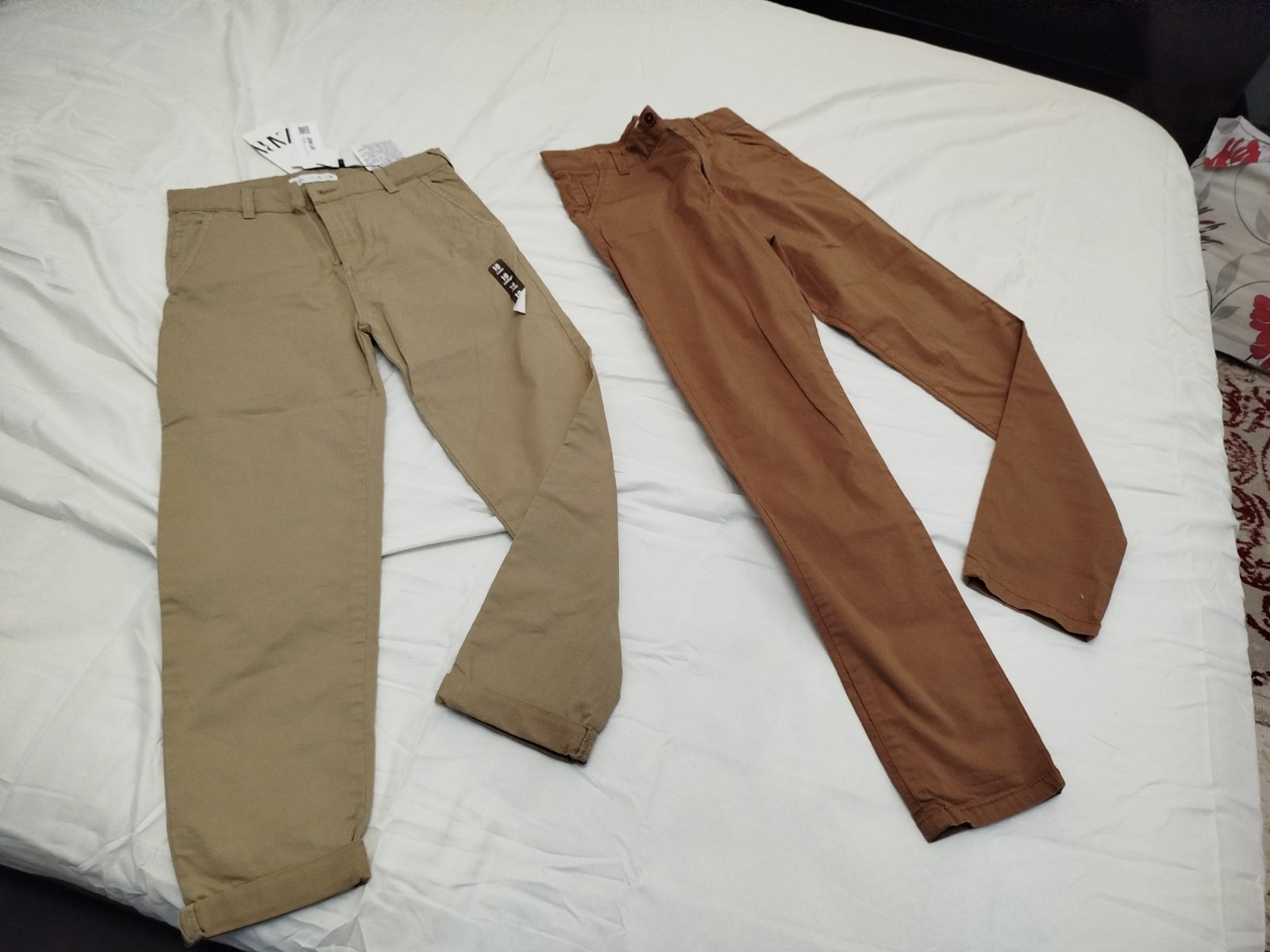 2 pantalons garçon 