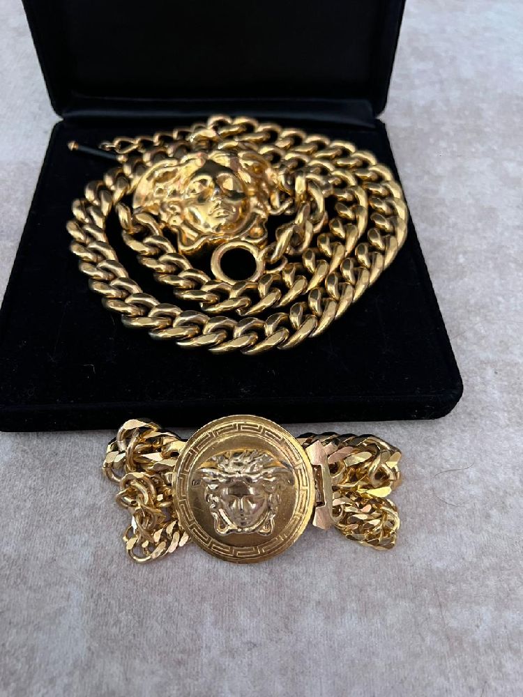 Parure Versace Medusa authentique 