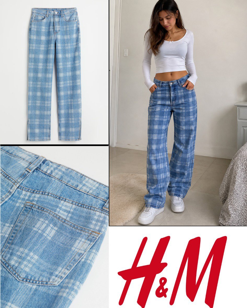 Straight High Jeans 
