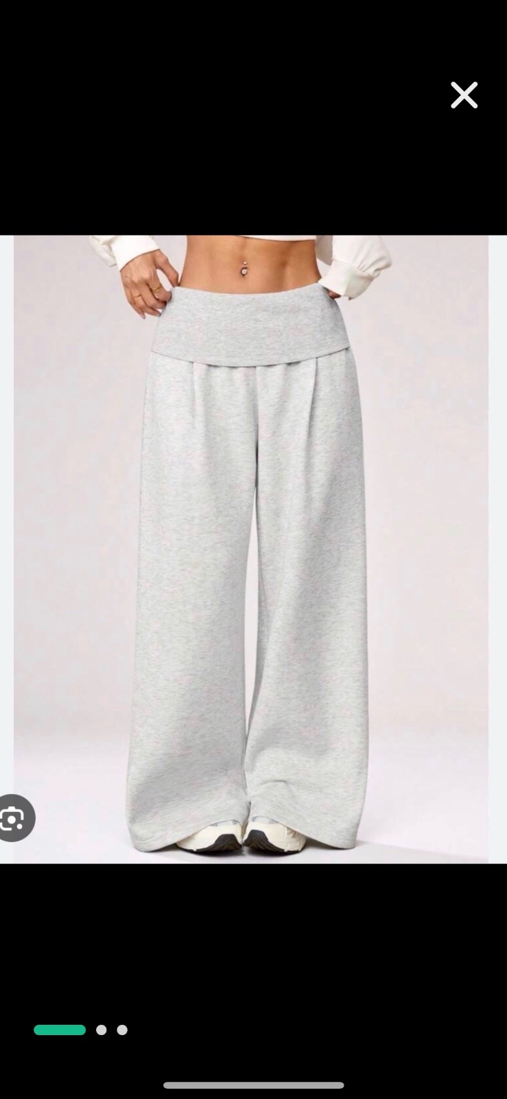 Pantalon shein gris taille L 