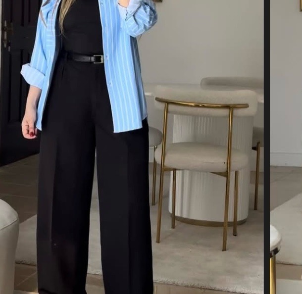 Pantalon large