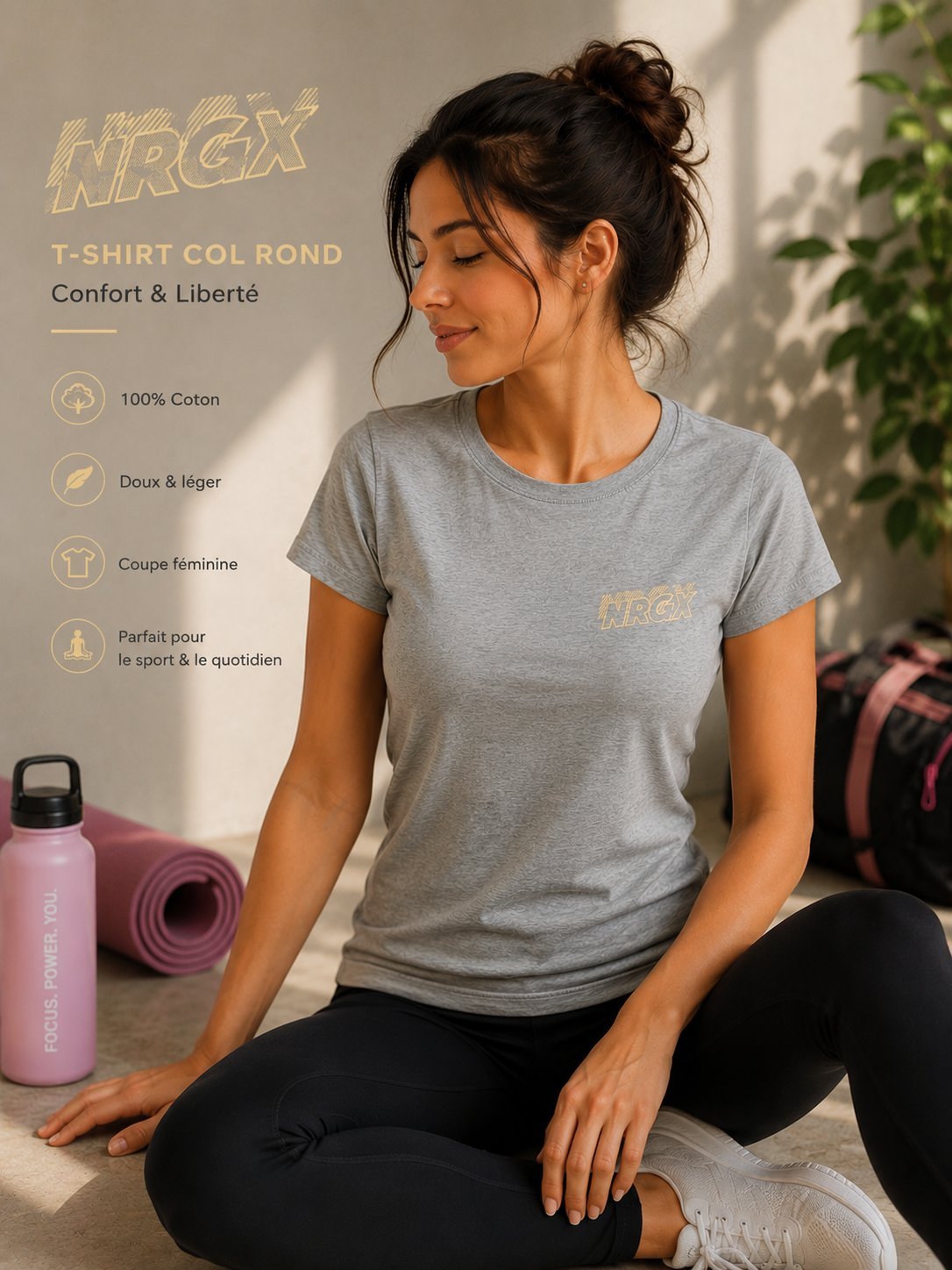 T shirt col rond