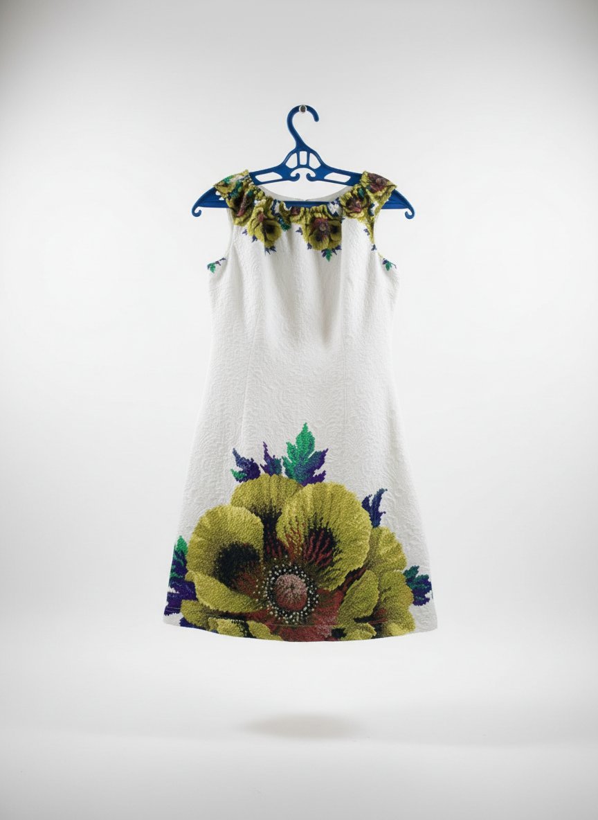 Robe blanc 