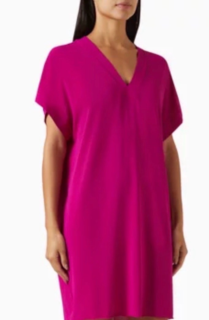 Robe/Tunique Fluide Fuchsia - Style Chic et Décontracté