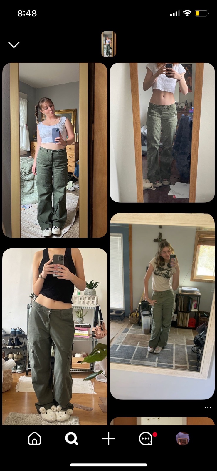 Y2k low rise pants