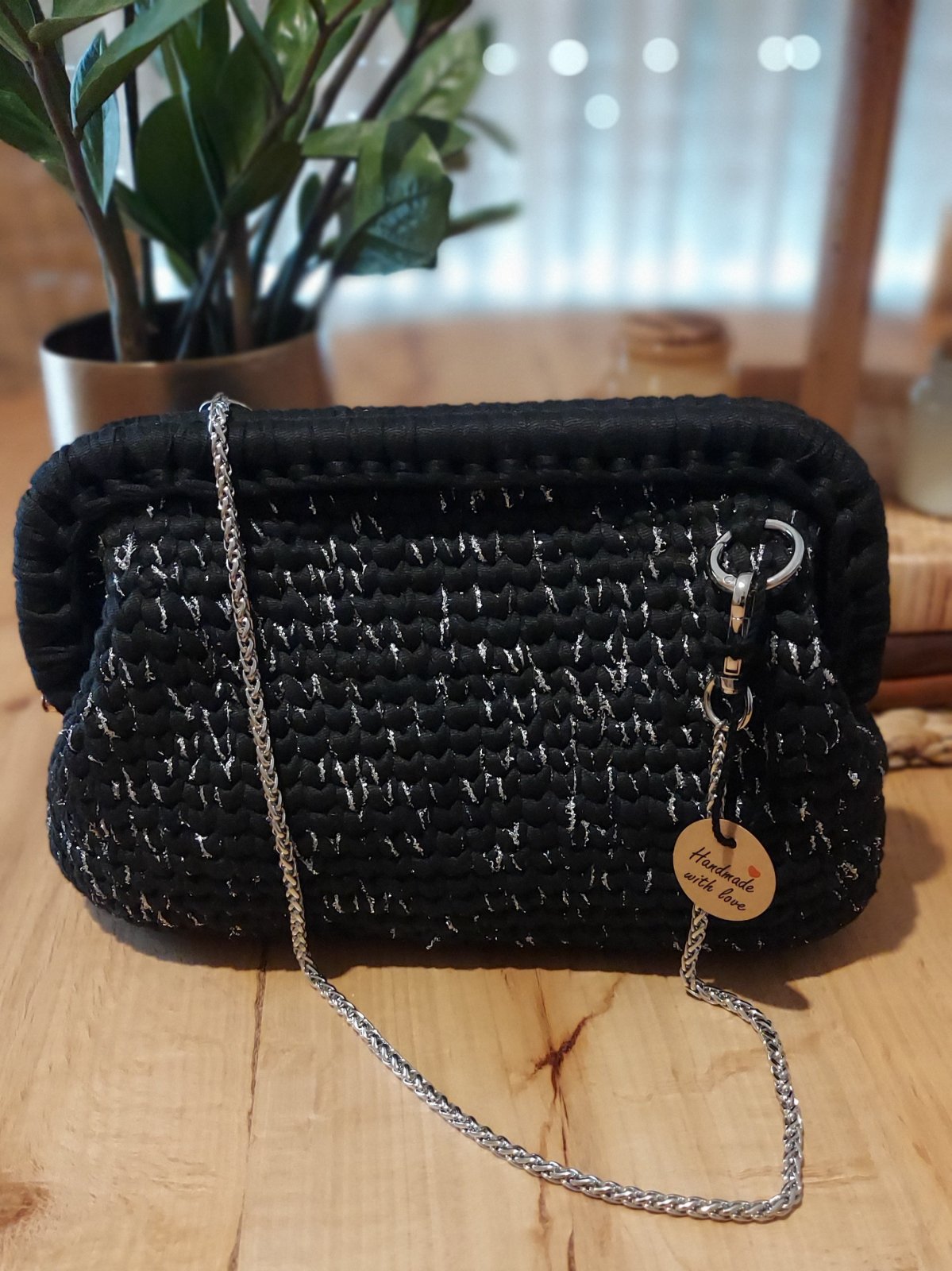 Clutch bag fait main
