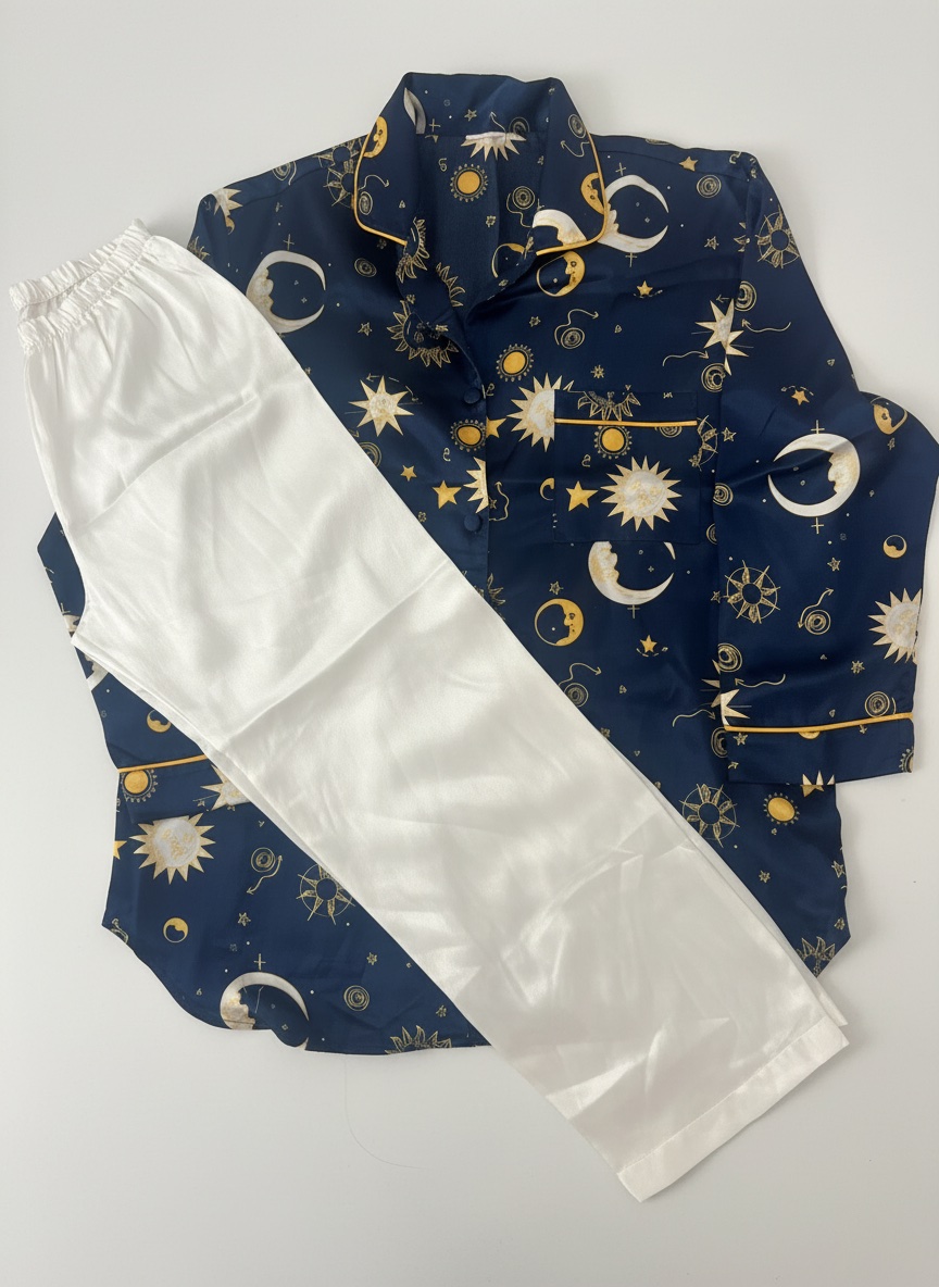 Pyjama satin🌙💫🤍