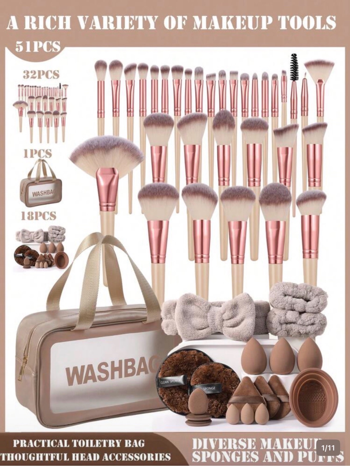 ✨ Set Maquillage 51 pièces – Neuf ✨