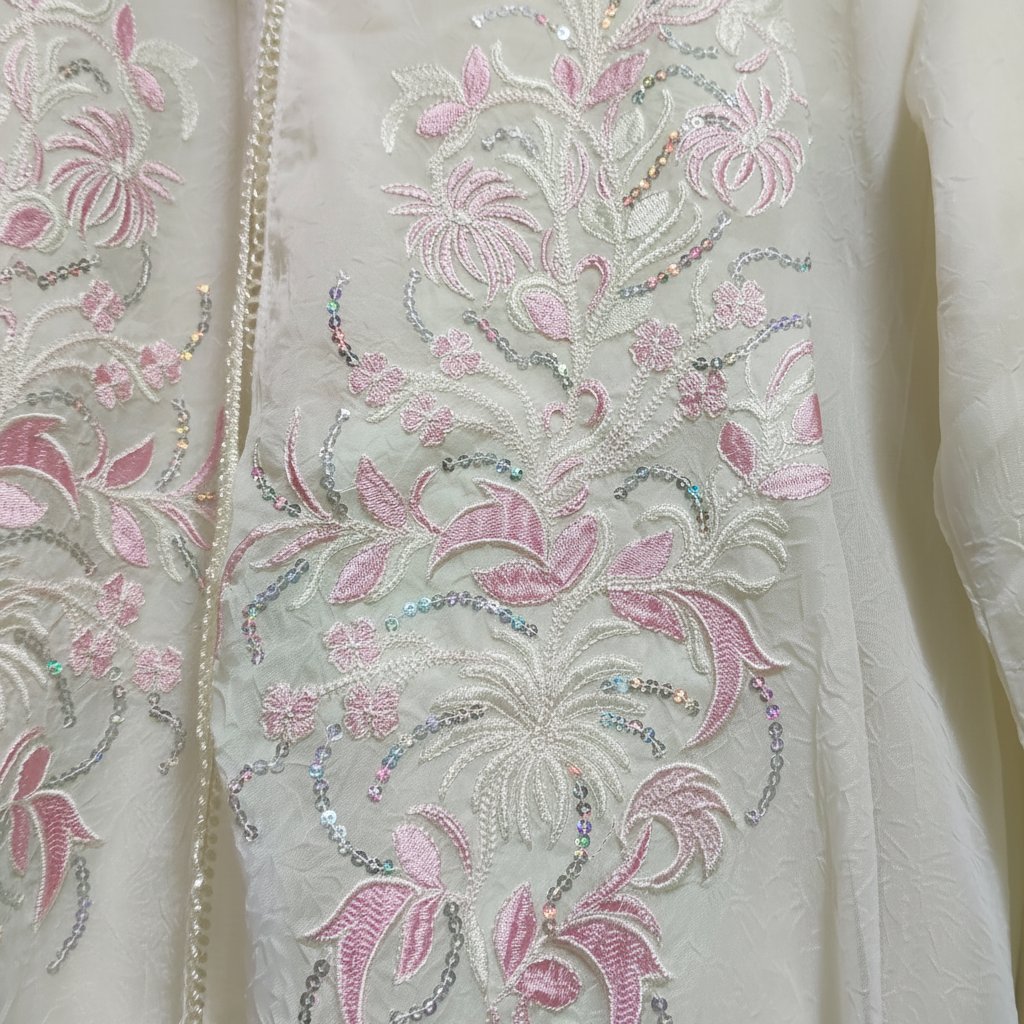 Kouftane blanc neuf 
