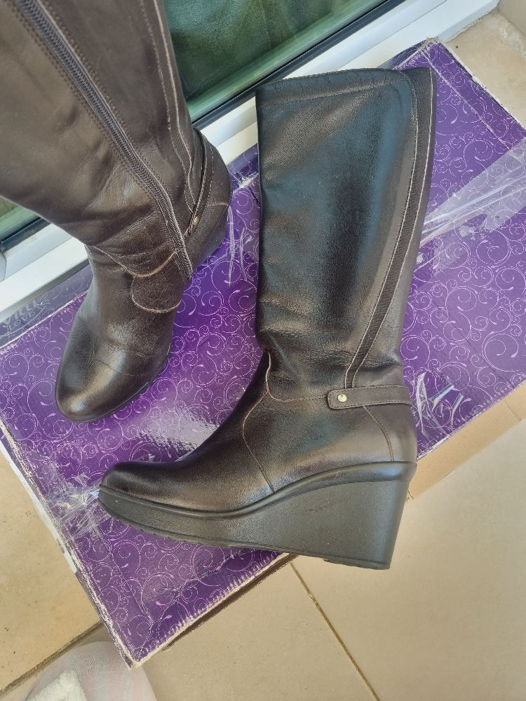 Bottes en cuir