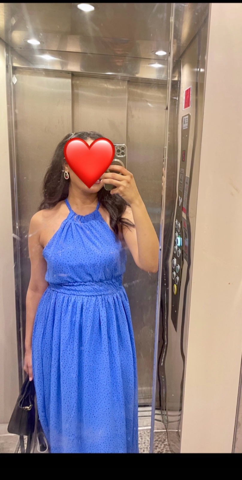 Robe bleu 
