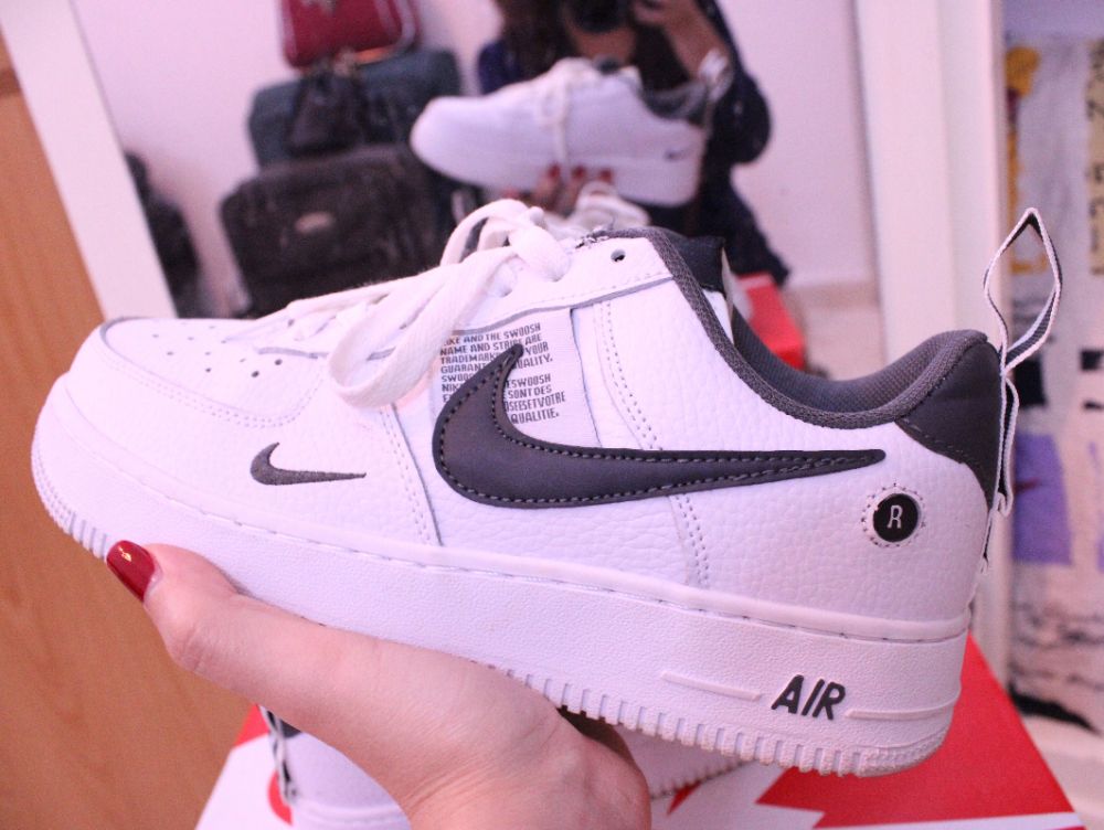 Comment Enlever Les Plis Sur Les Air Force Baskets pour Femmes | Nike | Taille 37 | Dabchy.com