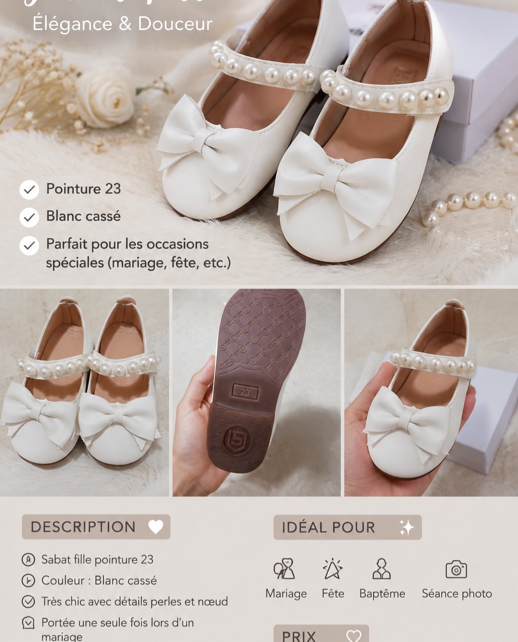 Chaussure fille 
