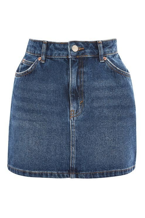 Jupe mini en jean